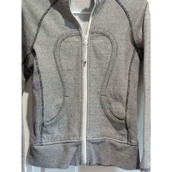 NWOT Lululemon You Are Beautiful Embroidered Full Zip Up Scuba Hoodie Sweatshirt - Picture 5 of 13